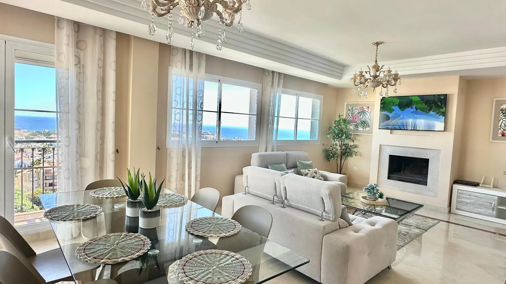 Mirador Panoramic Sea Views - Private villa Mijas